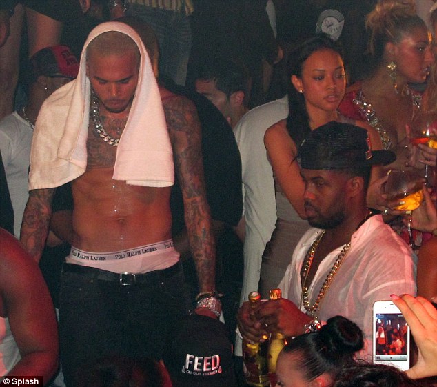 chris-brown-Karrueche-Tran-partying-other-women-4