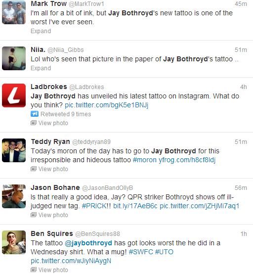 jay-bothroyd-love-gun-tattoo-tweets